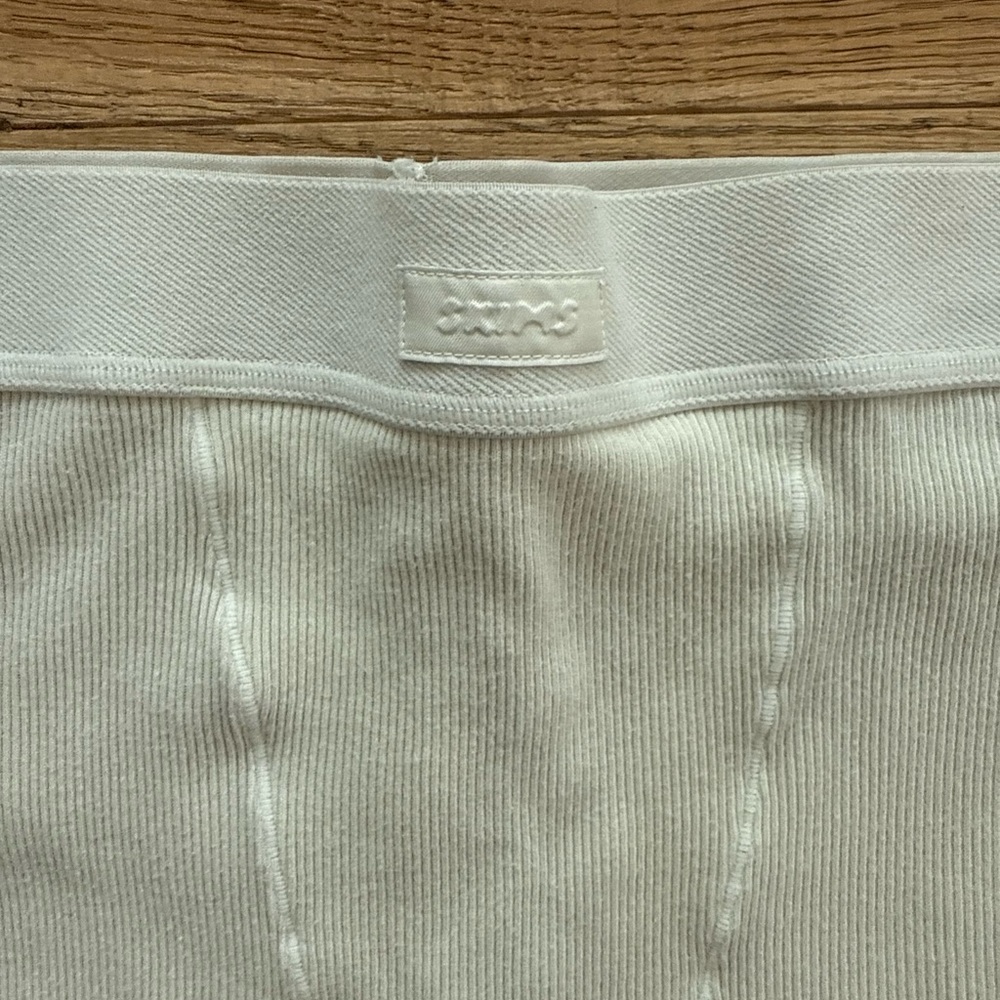 Skims Bone Ribbed Leggings Sz. M - Picture 4 of 7